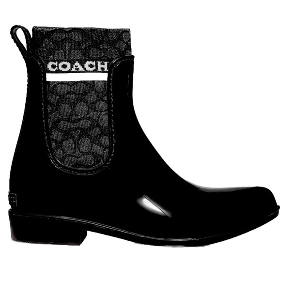 COACH Rivington Rain Booties - Picture 1 of 5